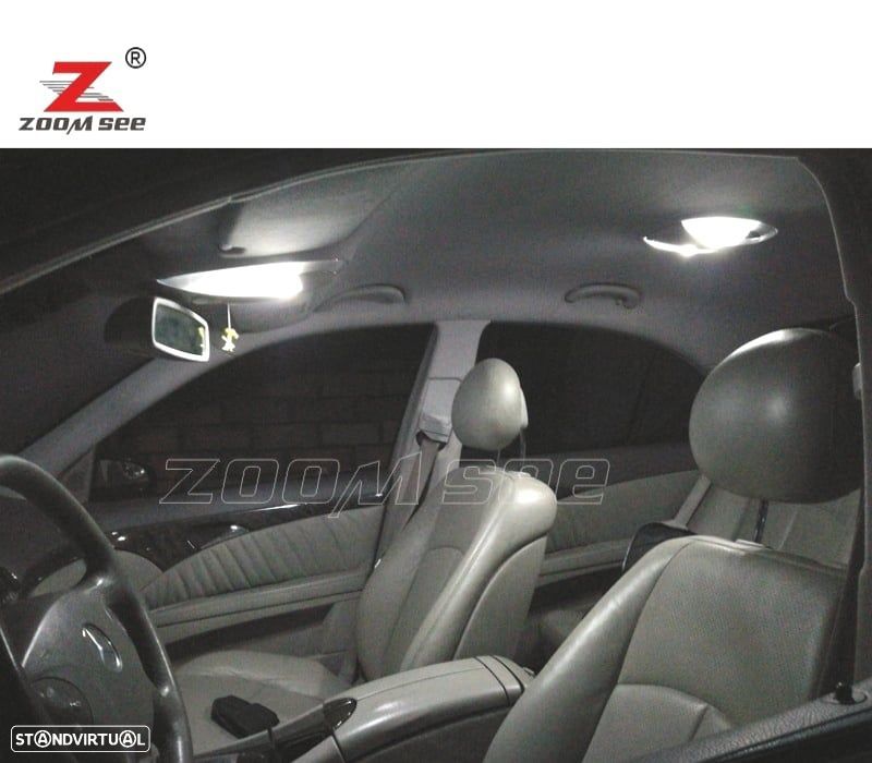 KIT COMPLETO DE 19 LÂMPADAS LED INTERIOR PARA MERCEDES CLASE ML W164 ML320 ML350 ML420 ML450 ML500 - 5