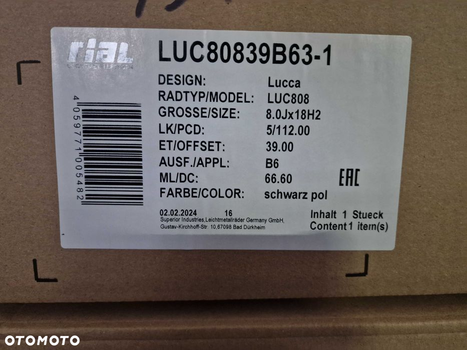 Nowe alufelgi SEAT 18" 5x112 Altea Ateca Exeo Leon Toledo - Czarne - 8