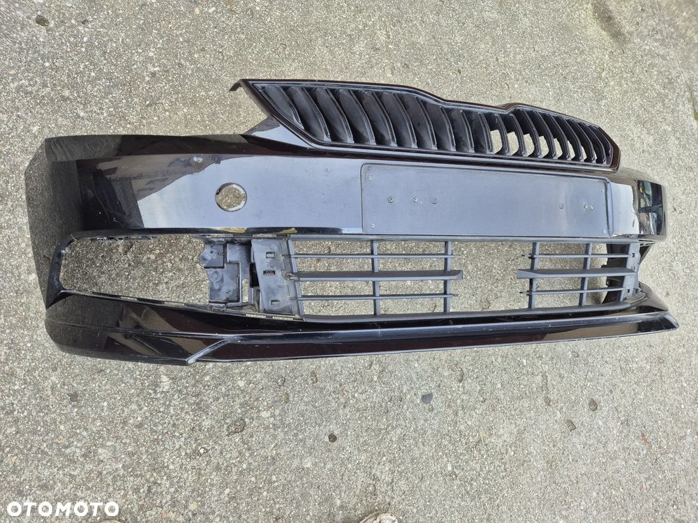 Skoda Fabia III 3 Monte Carlo 14- zderzak przedni spoiler grill kratka 6V - 1