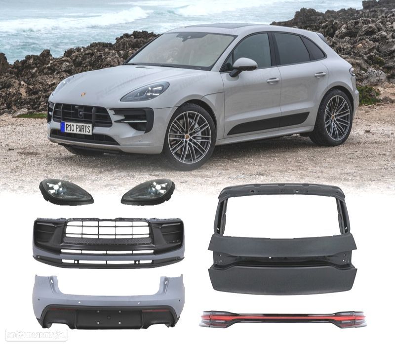 KIT CARROÇARIA PORSCHE MACAN 14-18 LOOK TURBO 2023 - 1
