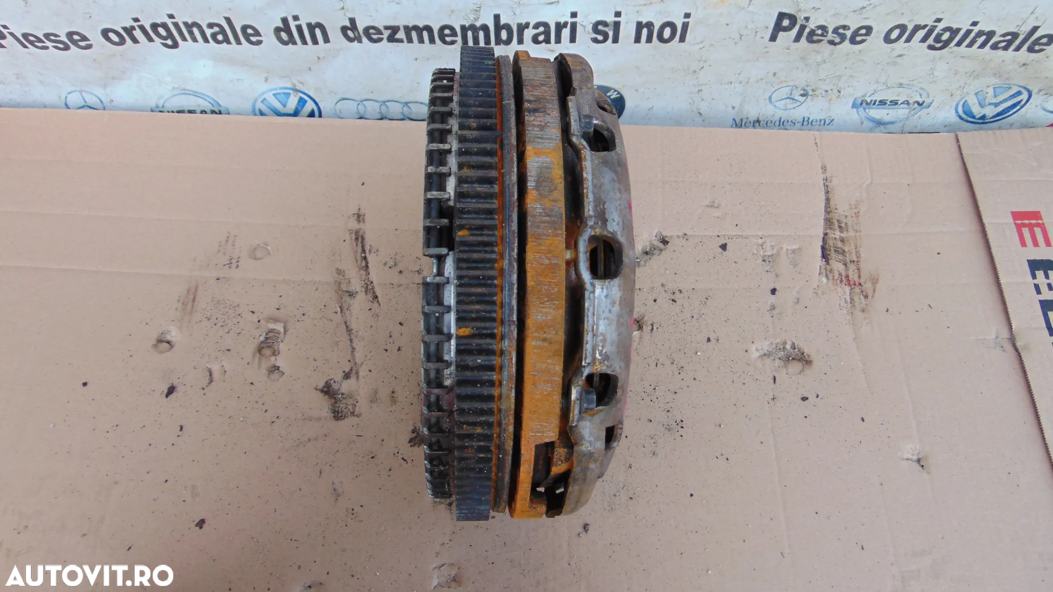 Volanta Ford Transit Custom 2.2 euro 5 Peugeot boxer Citroen Jumper placa presiune disc ambreiaj de - 4