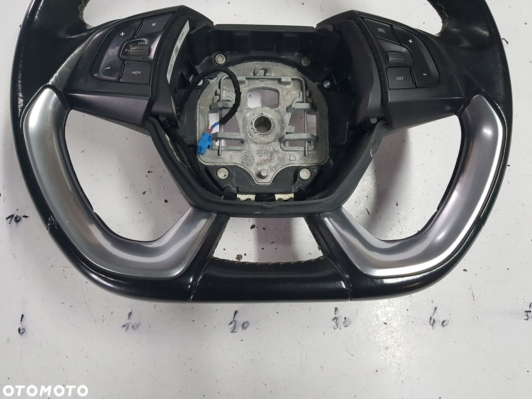 CITROEN DS5 11-15r KIEROWNICA SKÓRZANA 98002842ZQ - 5
