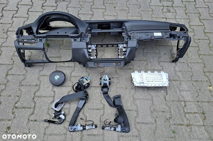 bmw f10 f11 lift deska konsola airbag poduszki ory - 1