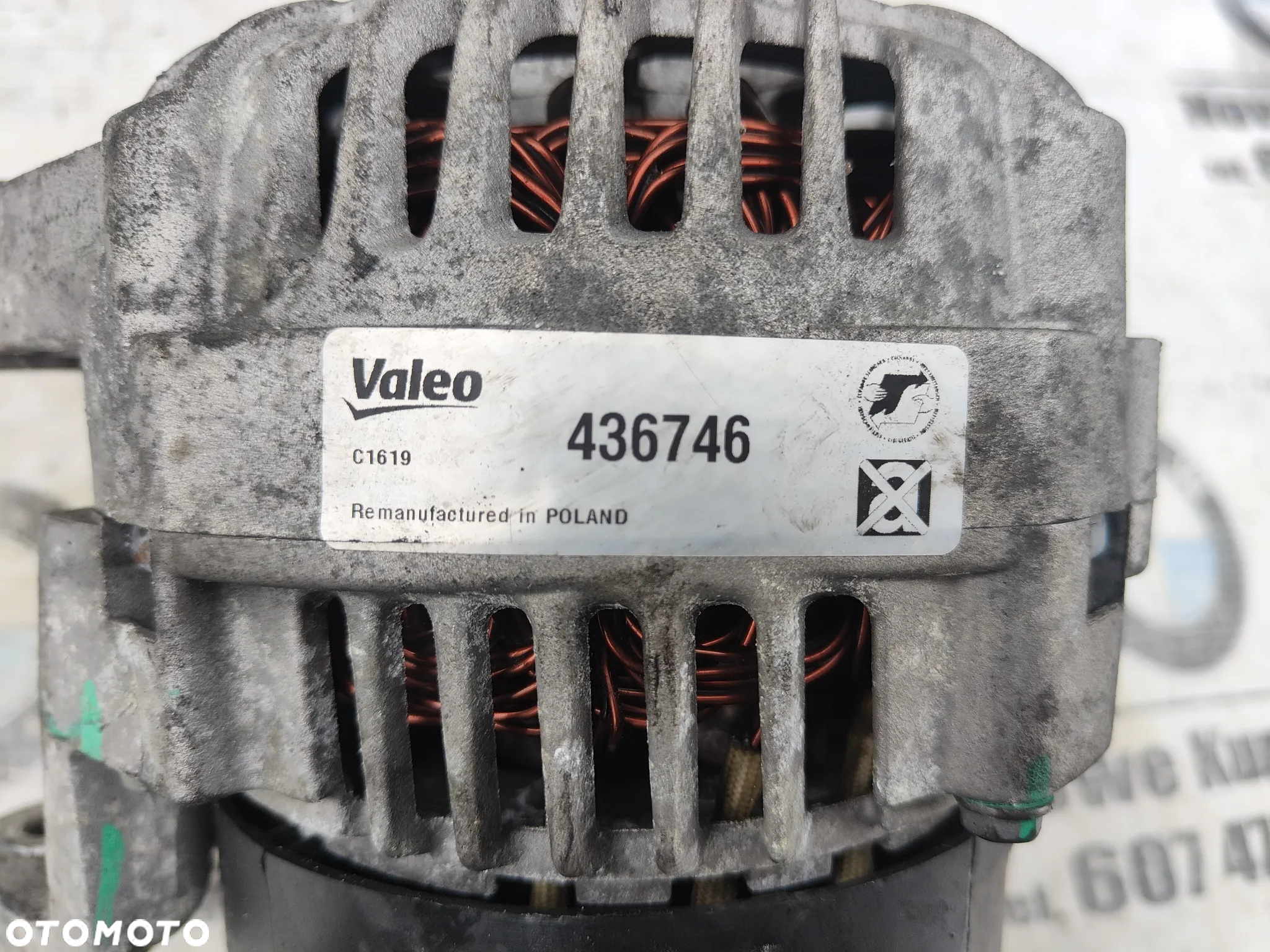 BMW E39 E46 E53 3.0i 2.8i 2.5i 2.2i Alternator Valeo 90A 3 piny Super Stan - 6