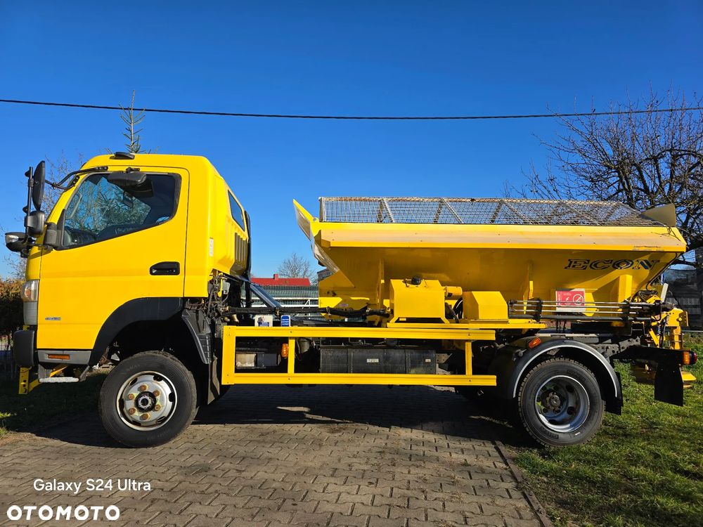 Mitsubishi Canter 6c18 4x4 Hydraulika Fuso piaskarka solarka - 14