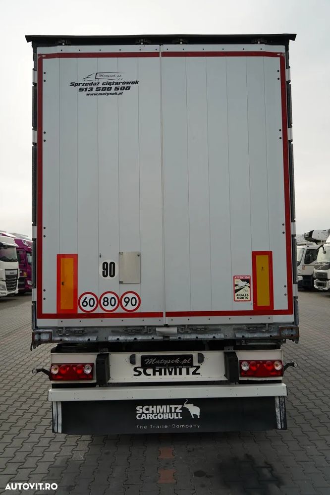 Schmitz Cargobull / SEMIREMORCĂ CU PRELATĂ (CURTAINSIDER) / STANDARD / CUTIE PENTRU PALETI / PRELATĂ RANFORSATĂ / - 12