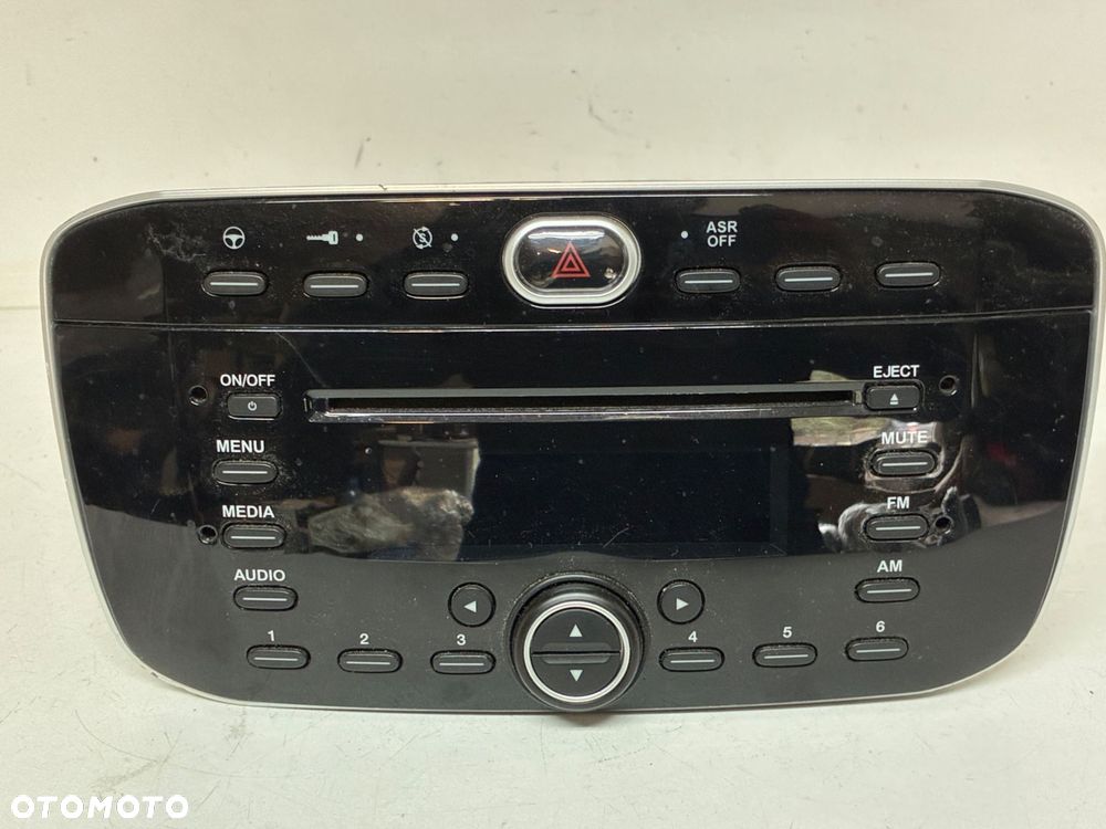 FIAT GRANDE PUNTO EVO RADIO SAMOCHODOWE 7355014090 PANEL ŚRODKOWY KOMPLET - 4