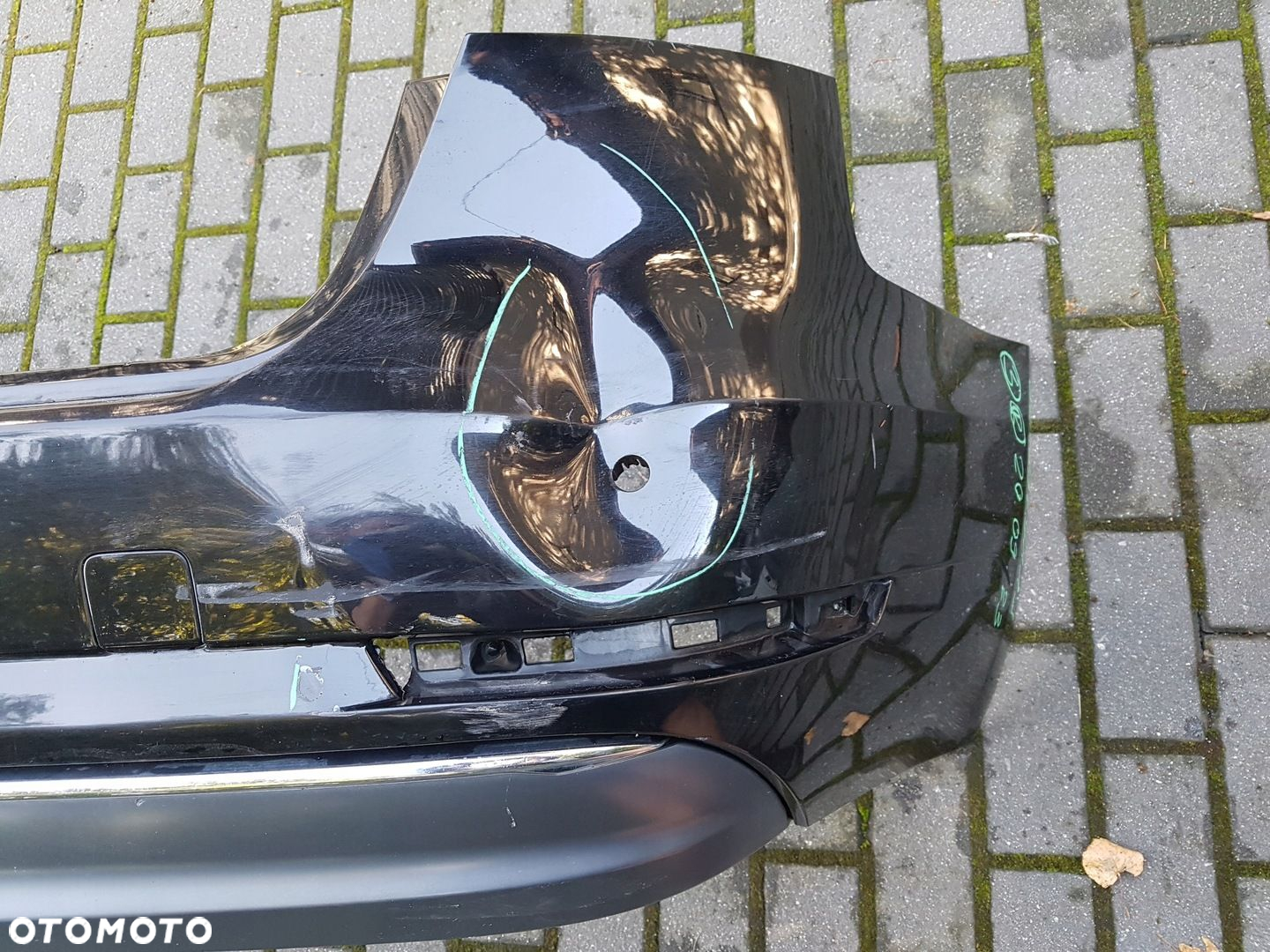 AUDI A4 B9 AVANT zderzak tył spoiler 8W9807511J - 10