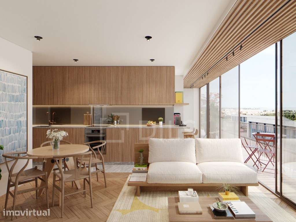 Apartamento T1 com estacionamento em novo empreendimento, junto à A... - Grande imagem: 2/30
