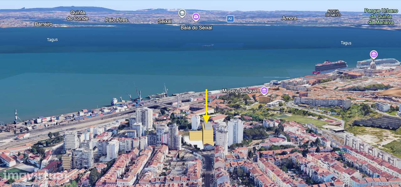 Terreno Urbano - 5037 m2 de construção - Lisboa - Grande imagem: 4/17