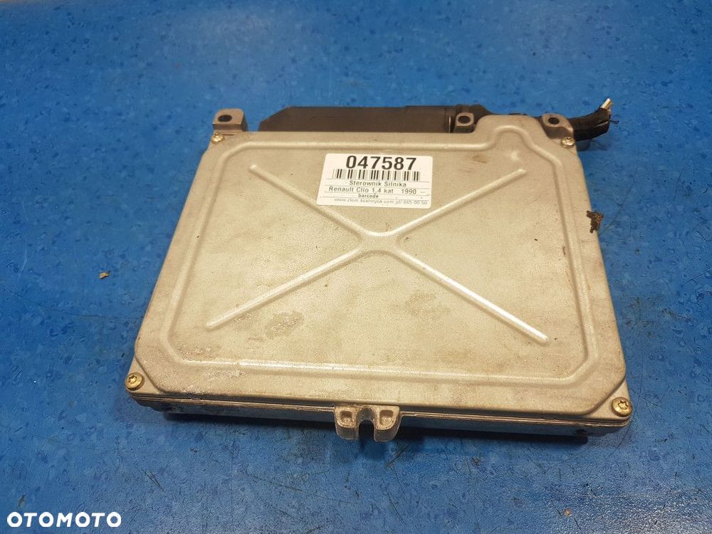 RENAULT CLIO I 1.4 KAT STEROWNIK SILNIKA S101718102 - 6