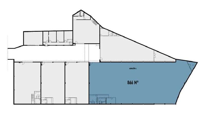 Armazém 866m2 - Vilar do Paraíso - Grande imagem: 5/5