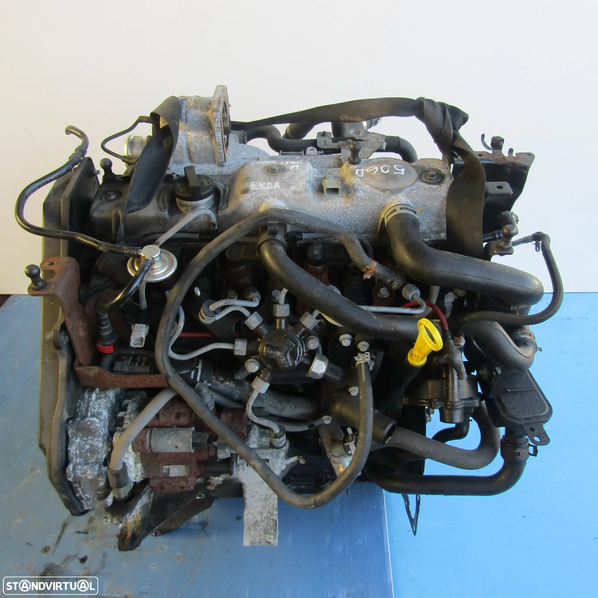 Motor Ford Focus1.8 Diesel com referência KKDA - 6