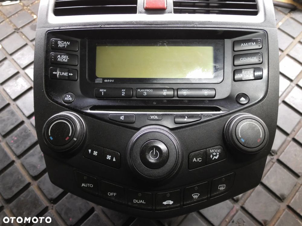 RADIO FABRYCZNE HONDA ACCORD VII 02-08 RG723R0 RADIOODTWARZACZ - 2
