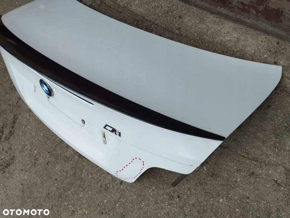 klapa bagażnika bmw 1 e82 coupe carbon spoiler - 3