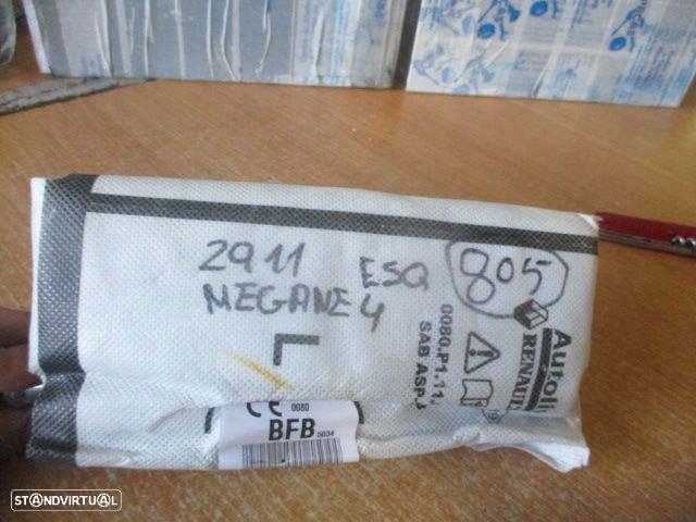 Airbag Banco 632550201D RENAULT MEGANE 4 2017 1.5DCI 110CV 5P AZUL ESQ - 4