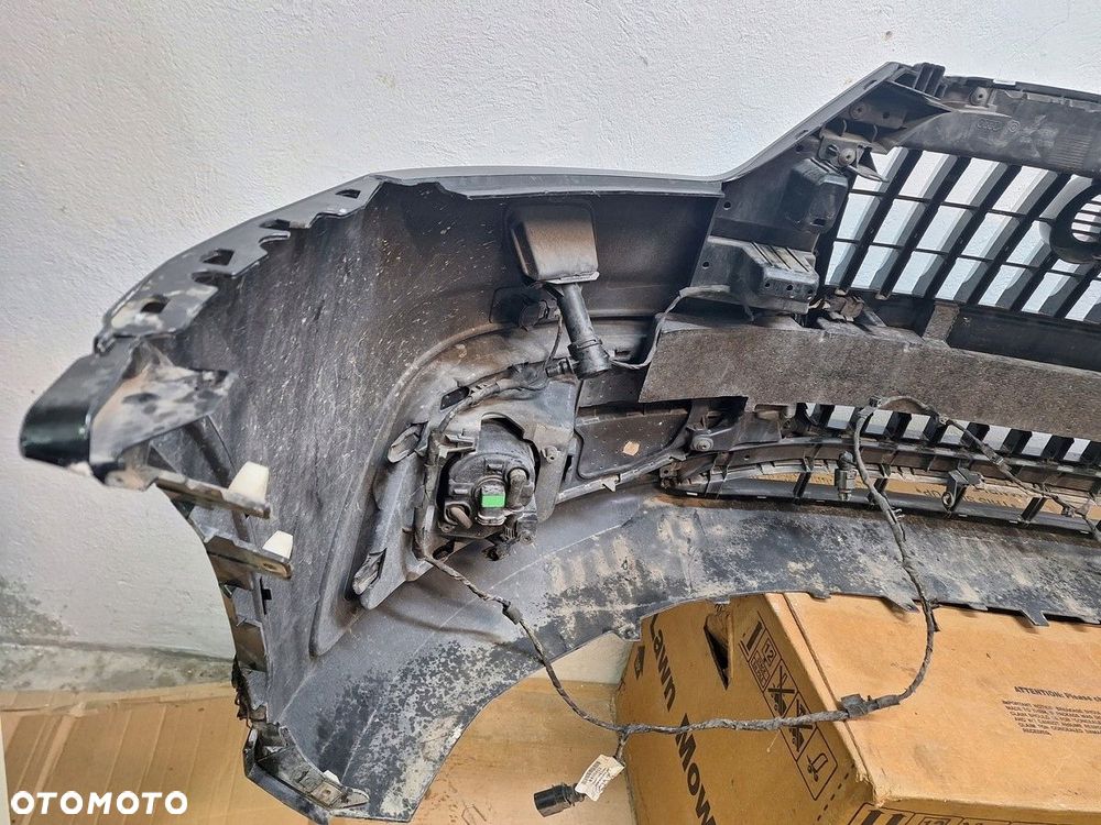 audi q3 8u 8u0 11-14 s-line zderzak przod przedni pdc spryskiwacze demontaz - 5