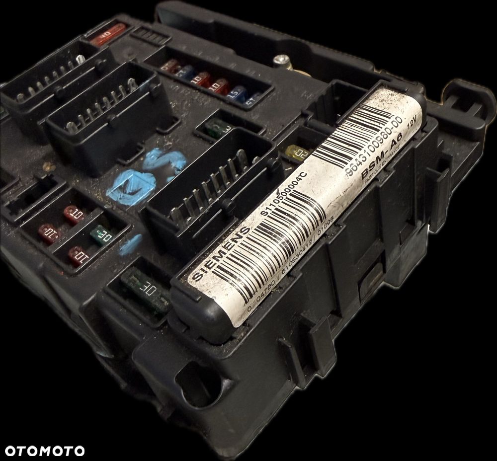 Moduł Komfortu Citroen Peugeot 9643100980-00 BSM-A6 - 1