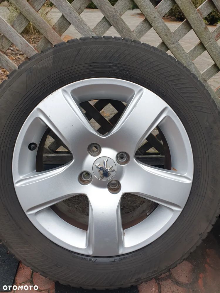 Koła Zimowe Felgi Aluminiowe Peugeot 3008 I 4x108 Yokohama 215/60 R16 6 i 7 mm - 3