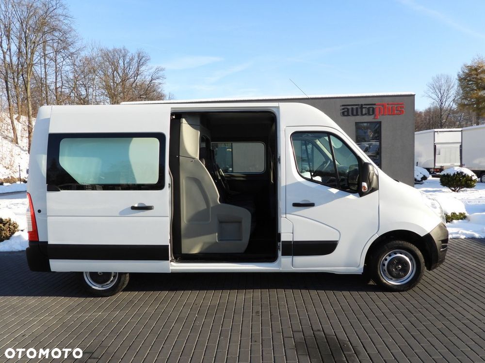 Renault MASTER FURGON BRYGADÓWKA 7 MIEJSC TEMPOMAT KLIMATYZACJA  110KM - 9