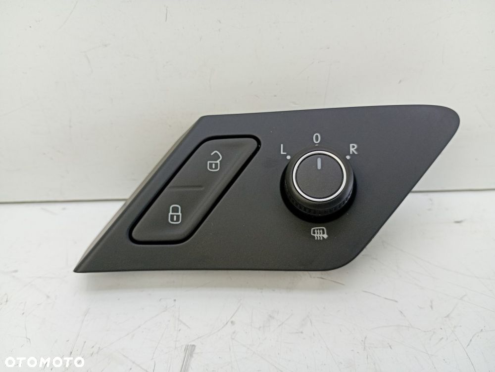 przełącznik regulacji lusterek lewy przód panel vw golf VII 7 5G0959565AC - 1