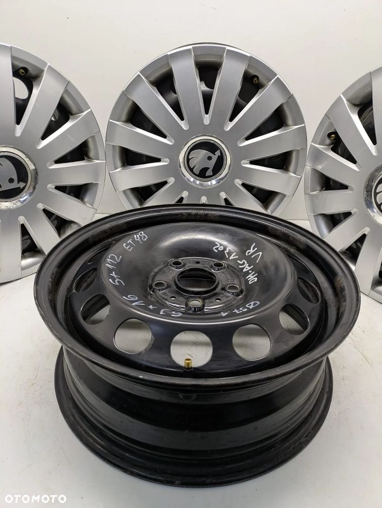 Felgi stalowe R16 5x112 ET:48 Skoda - 7