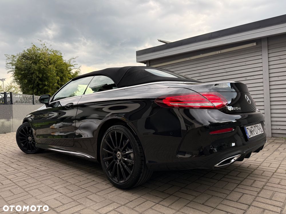 Mercedes-Benz Klasa C 220 d Cabrio 9G-TRONIC AMG Line Plus - 33