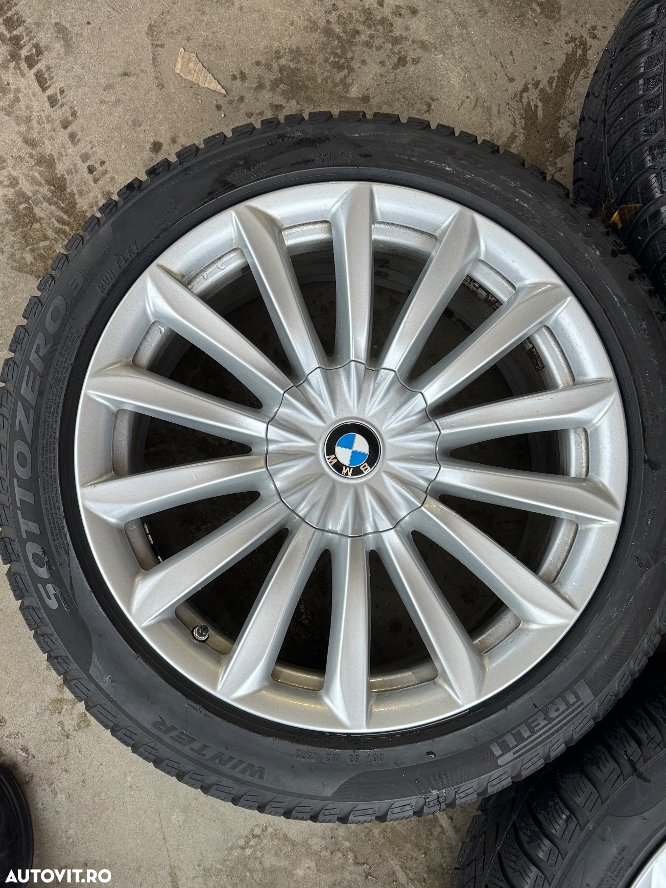 Vând set jante originale cu anvelope BMW seria 7 G11-G12 - 5