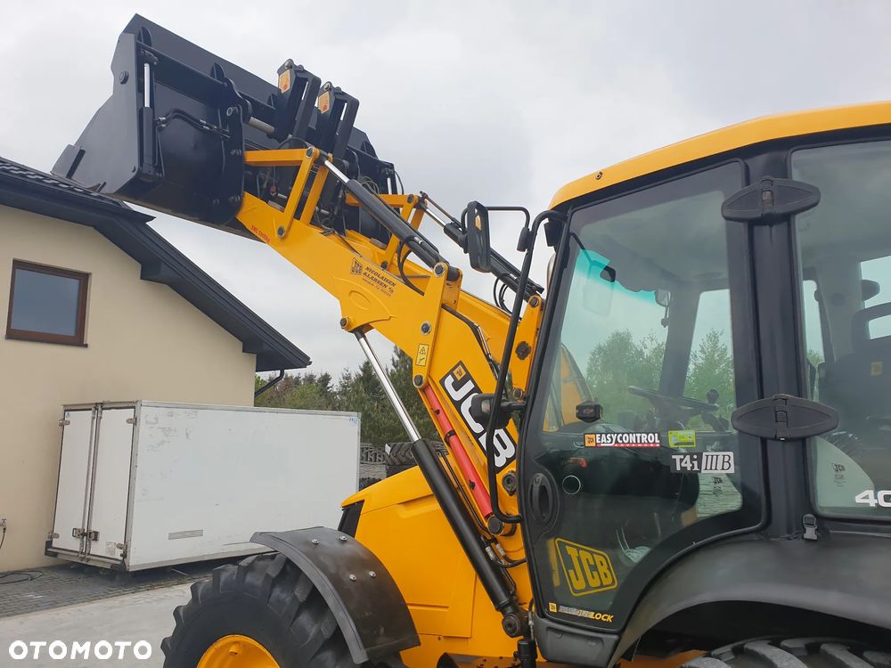 JCB 4CX eco DŻOJSTIKI TYLKO 6900MTG SPROWADZONA SUPER STAN - 28