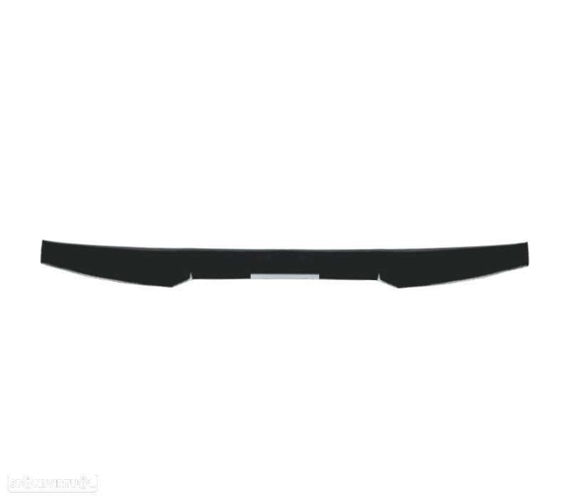 AILERON SPOILER TETO BMW X6 X6M E71 08-14 LOOK M PRETO BRILHANTE - 2