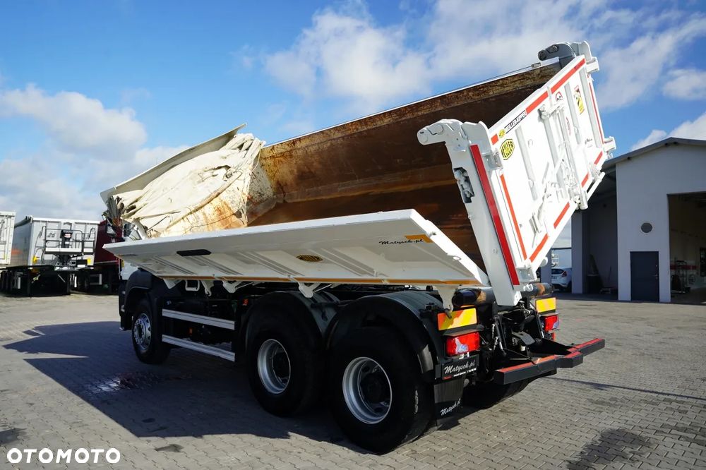 MAN TGS 33.360 / 6x4 / WYWROTKA / HYDROBURTA / MEILLER KIPPER / BORDMATIC / AUTOMAT  / EURO 5 - 7