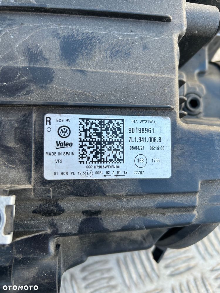 Lampa prawa Europa Valeo VW T6.1 7L1941006B - 3