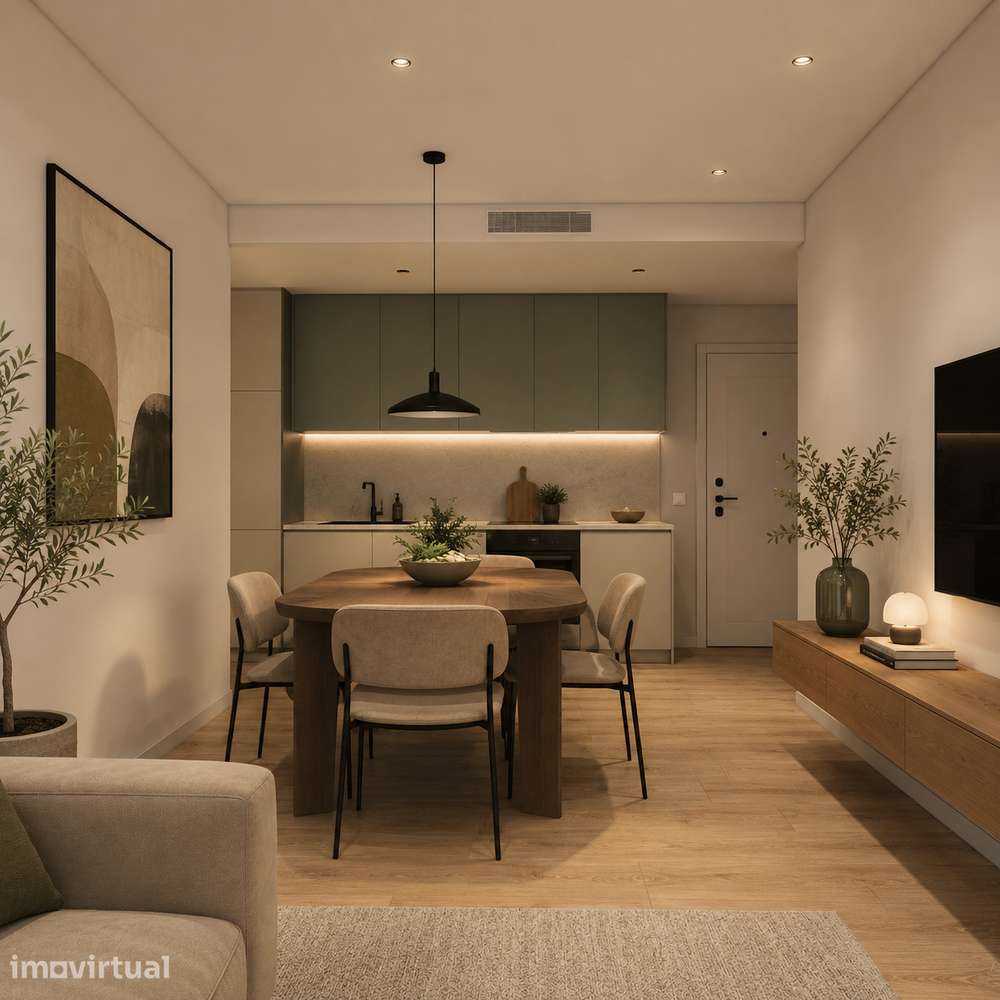 Apartamento T1 Novo com Jardim - Grande imagem: 2/4