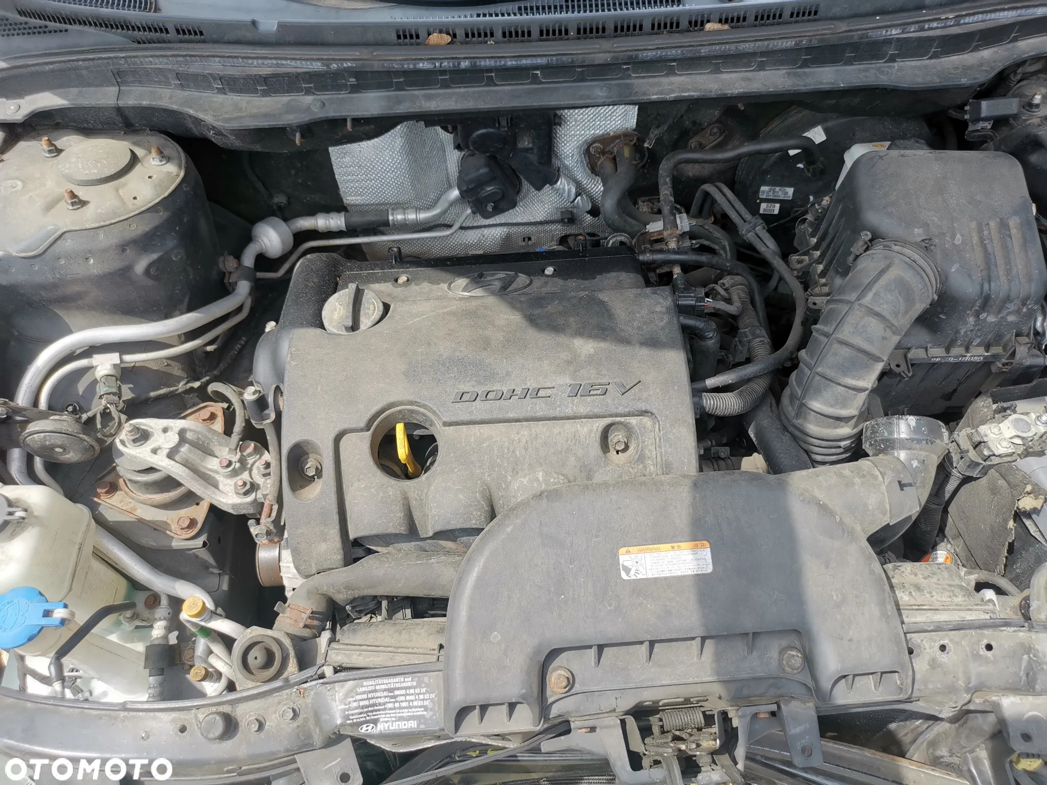 Hyundai I30 CW 2007-2012 1.4B Silnik G4FA Lakier PAE - 25