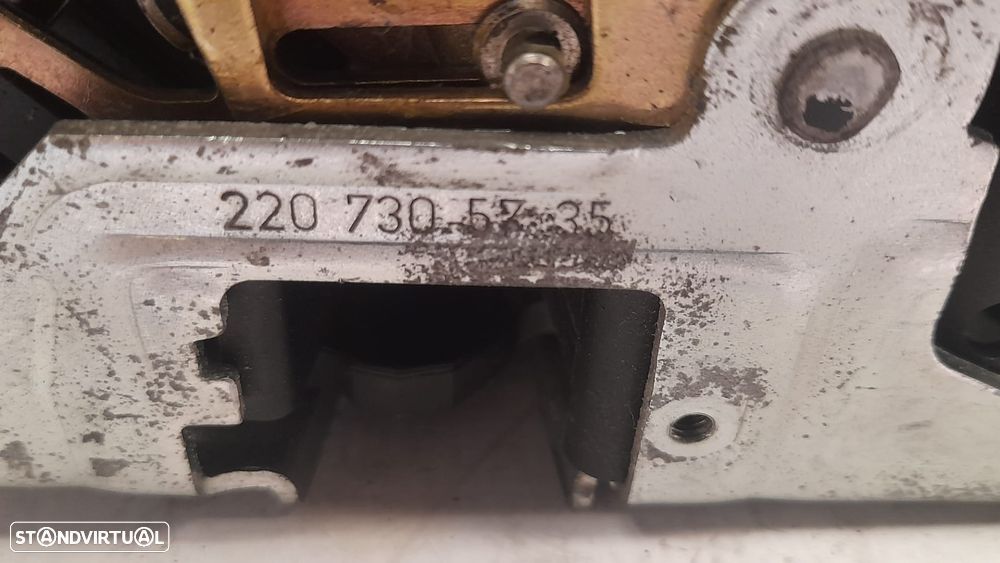 FECHO FECHADURA PORTA TRASEIRO TRÁS ESQUERDA 2207305735 MERCEDES BENZ CLASS S W220 - 5