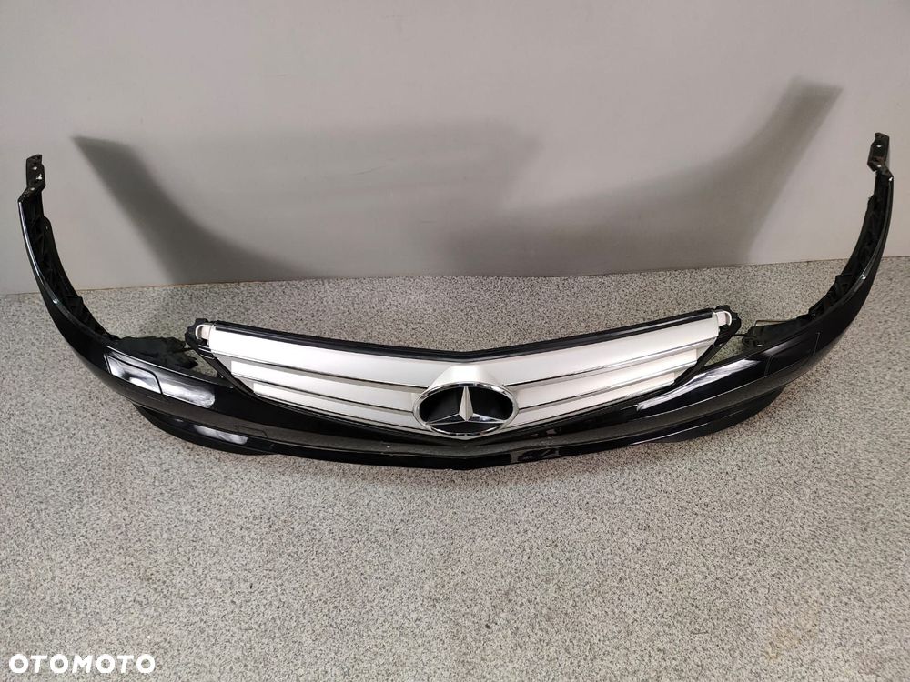 MERCEDES C KLASA W204 AMG ZDERZAK PRZÓD GRILL SPRYSKI XENON KOMPLETNY - 6