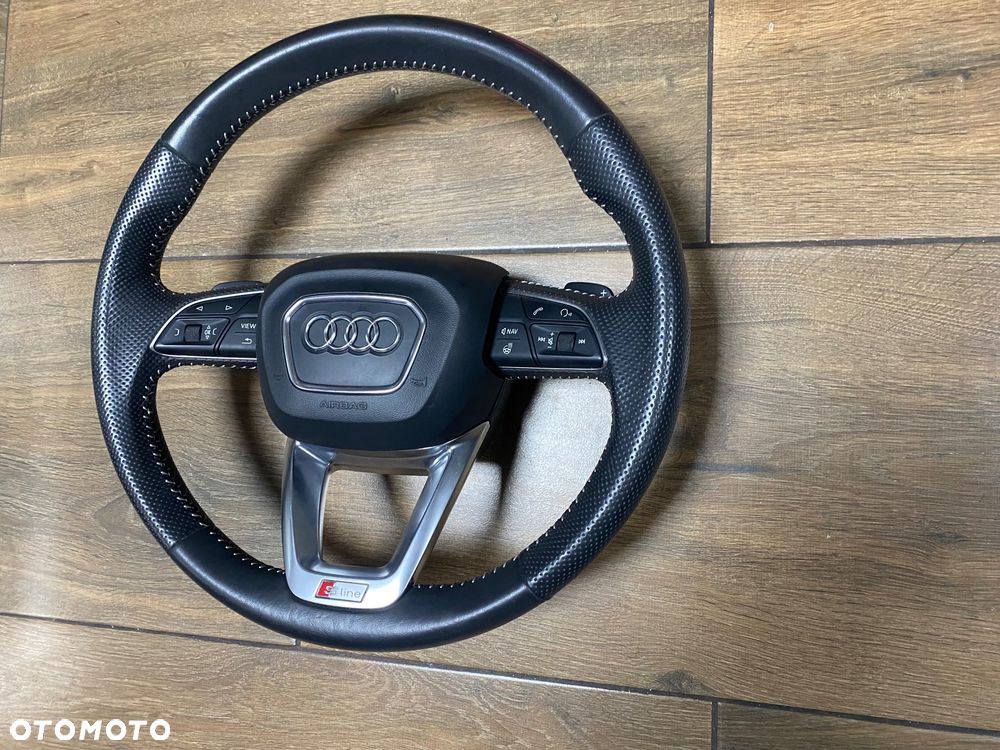 Q7 4M KIEROWNICA S-LINE GRZANA WIELOFUNKCJA ŁOPATKI AIRBAG ORG. - 3