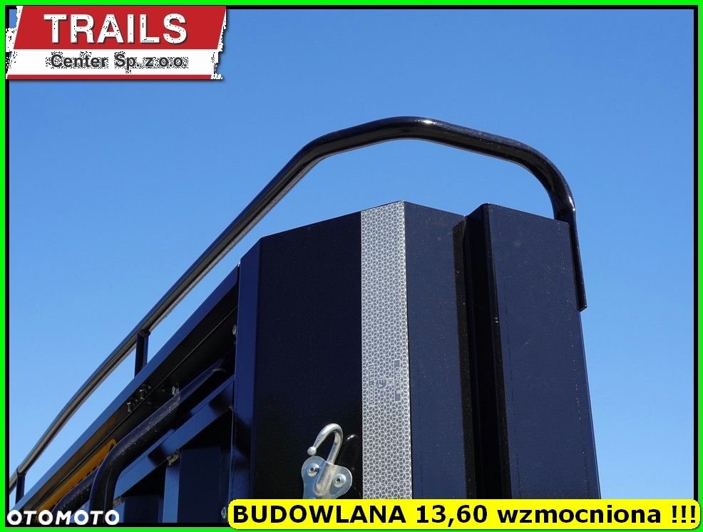 Orthaus Pokład 13,60 m, MOCNA KRATOWNICA, burty aluminiowe !!! - 15