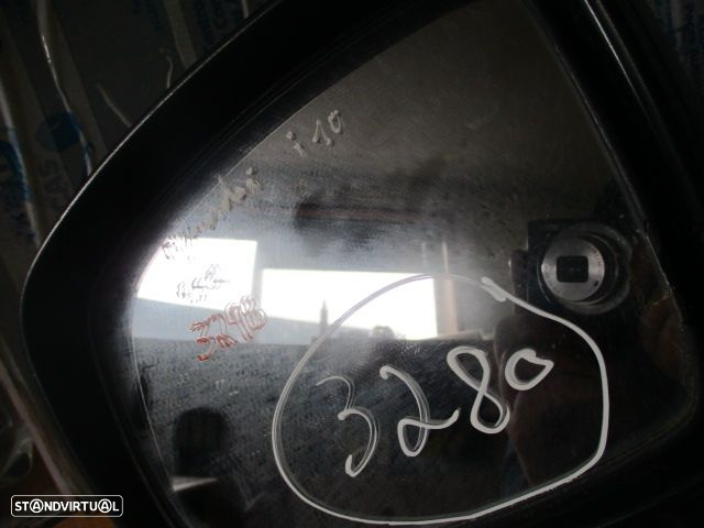 Espelho 50051001 HYUNDAI I10 Fase 1 2009 1.2I 80CV 5P VERMELHO ESQ PRETO MANUAL - 2