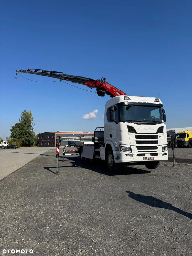 Scania R540 8x2/4 EURO6 SKRZYNIA Z HDS FASSI F365 - 37