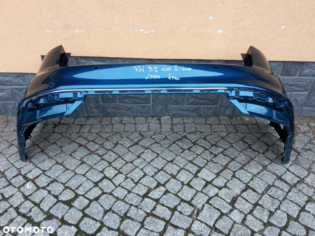 ZDERZAK TYŁ TYLNY VW PASSAT B8 LIFT R-LINE KOMBI LP5M PDC - 3