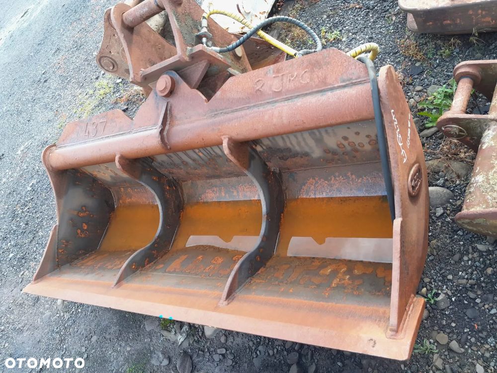 Skarpówka, łyżka skarpowa hydrauliczna KEEN na dwóch siłownikach, o szerokości 180cm. - 7