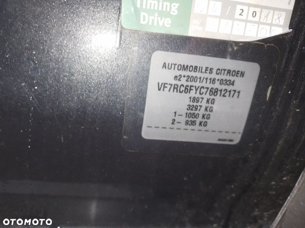 CITROEN C5 04-08 I LIFT 1.8 KLAPA BAGAŻNIKA EYPC - 19