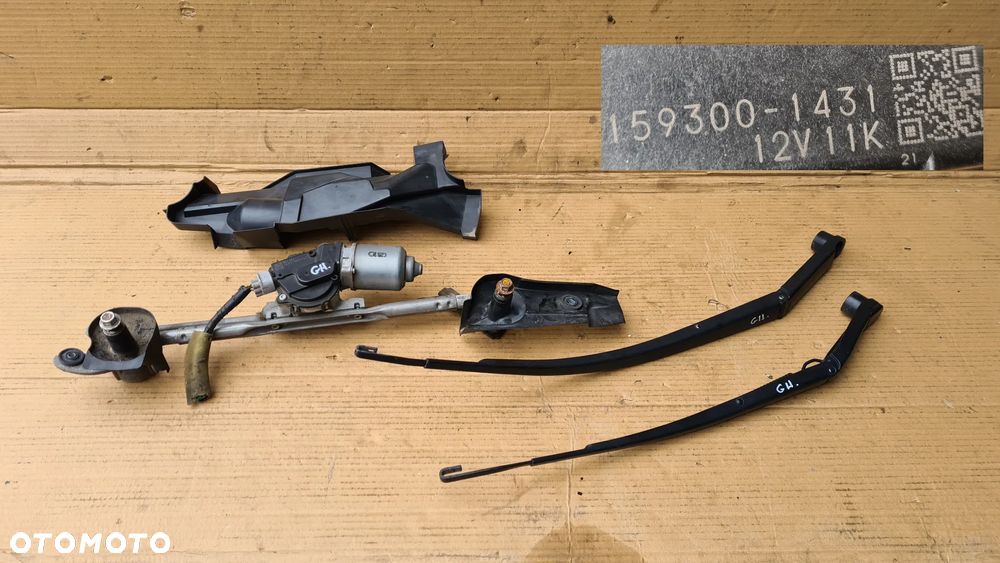 Mazda 6 GH mechanizm silniczek ramiona wycieraczek przód - 1