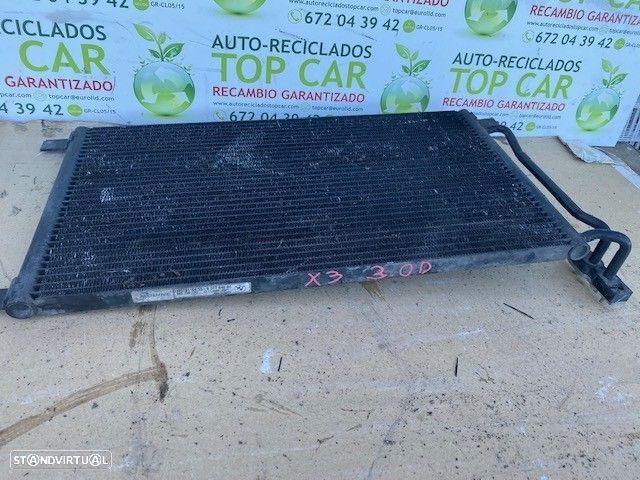 CONDENSADOR / RADIADOR AR CONDICIONADO BMW X3 2007 - 1