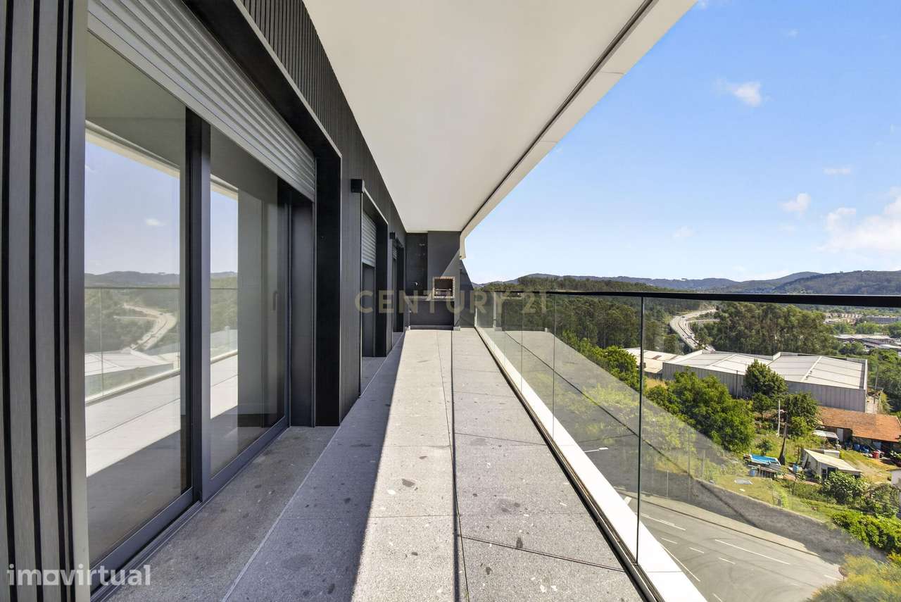 T3 Novo em Ferreiros, Braga | Suíte e 2 Quartos com Closet e Varanda P - Grande imagem: 2/50