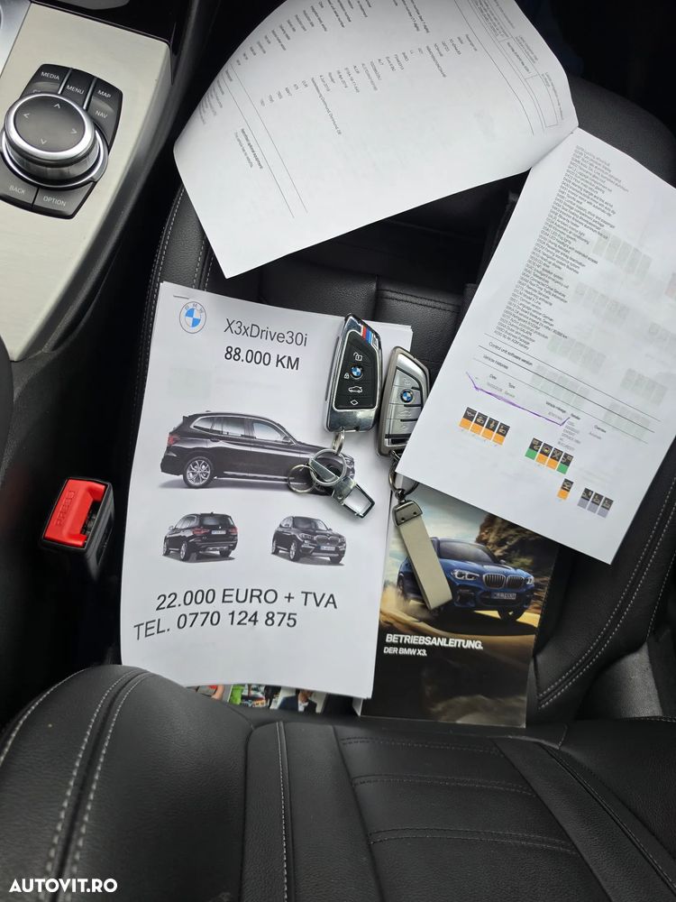 BMW X3 xDrive30i Aut. M Sport - 33