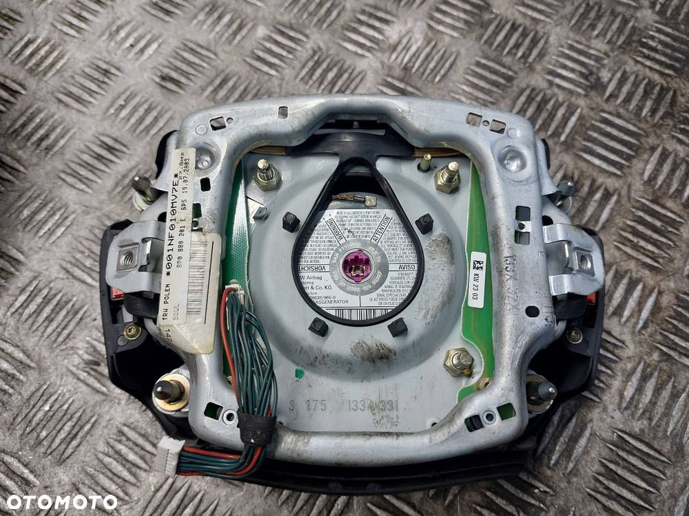 KIEROWNICA + PODUSZKA MULTIFUNKCJA AUDI A4 B6 8P0880201E 8E0419091BH - 7