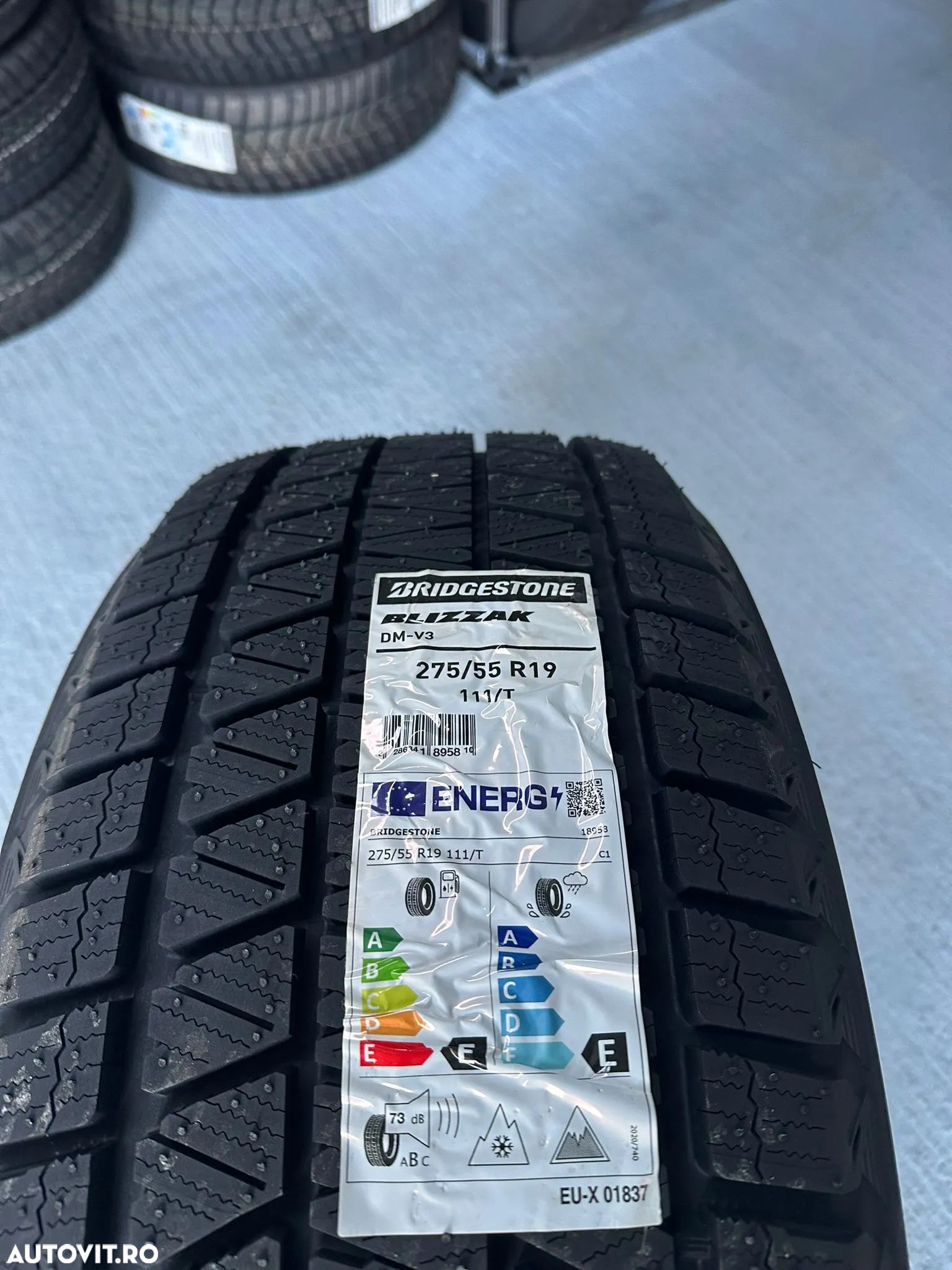 Anvelope noi de iarna 275/55 R19 Bridgestone DM-V3 111T - 1
