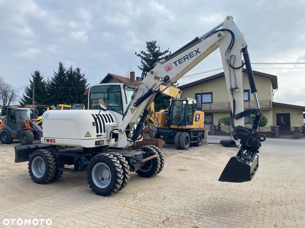 Terex TW85, 5100 MTH, 2 ŁYŻKI, RAMIĘ 3X ŁAMANE, KRÓTKI TYŁ, Z NIEMIEC, - 9